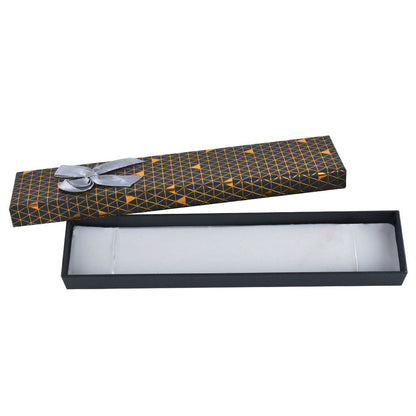 12 PCS (B1582-X1) Fashion Cardboard 6 Color Bracelet Jewelry Box With Bow Tie