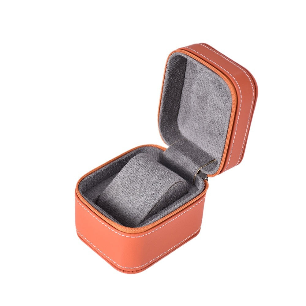 3’*4 ’*3’ Orange Luxury Single Watch Boxes