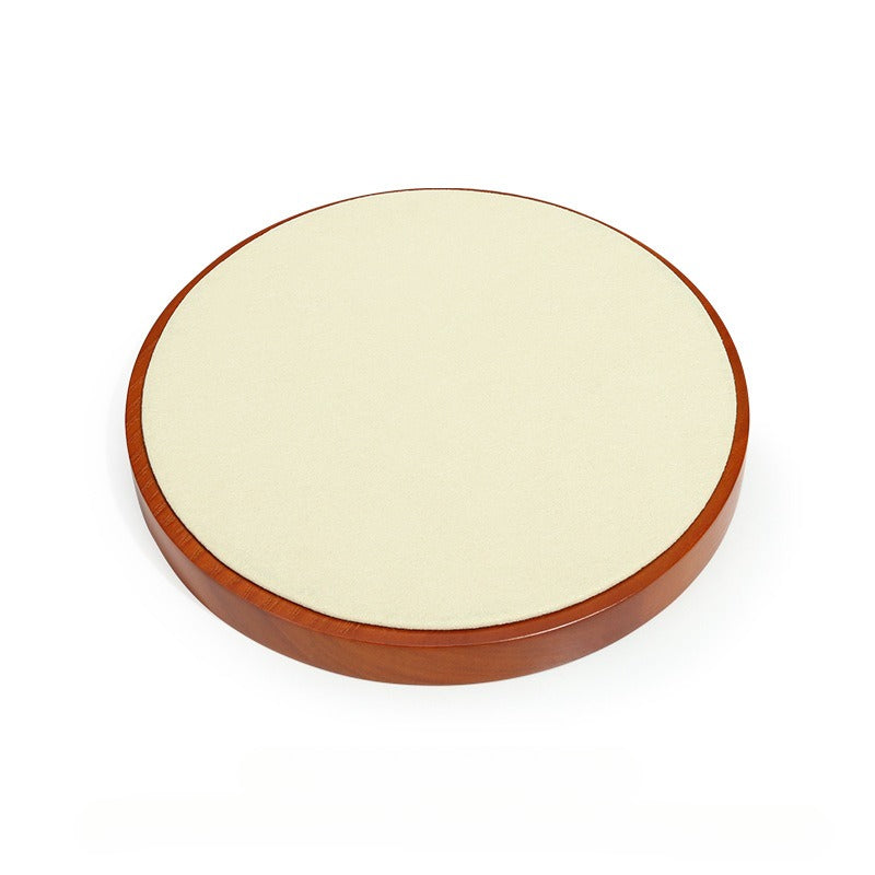 Round Solid Wood Jewelry Storage & Display Tray