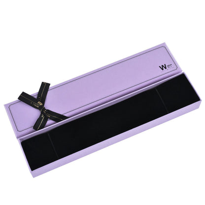12 PCS (B1582-X7) Fashion 6 Colors Necklace Boxes with Ribbon