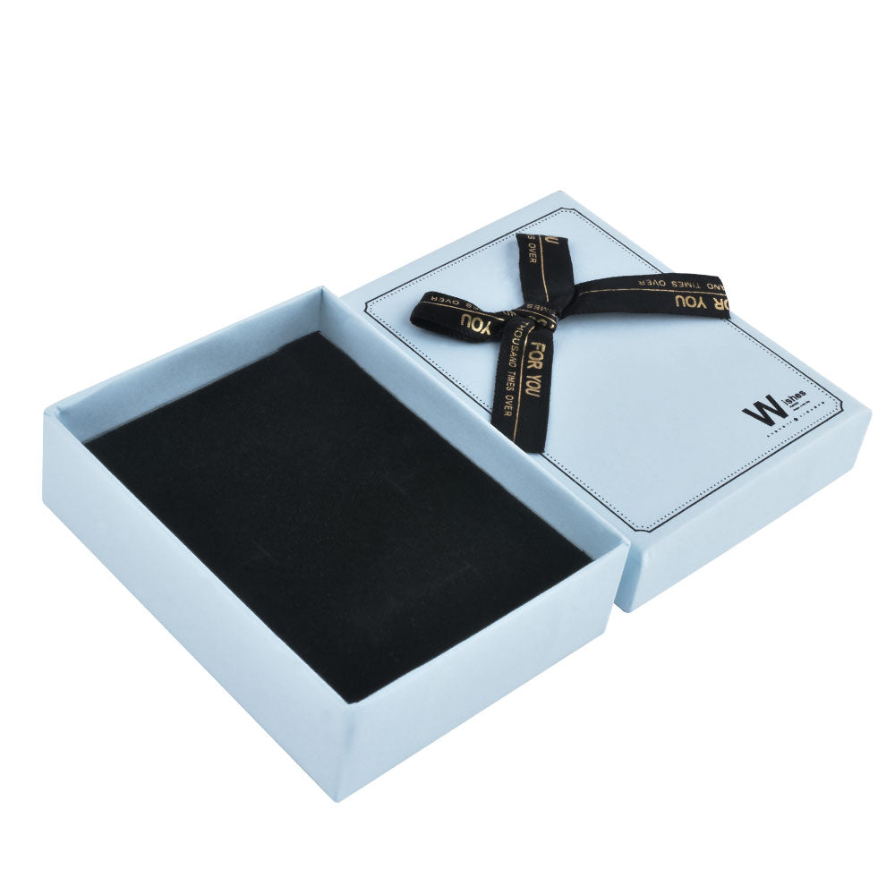 12 PCS (B1534-X7) Fashion 6 Colors Pendant Earring Necklace Boxes with Ribbon