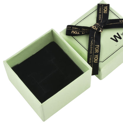 24 PCS (B1522-X7) Fashion 6 Colors Ring Boxes with Ribbon