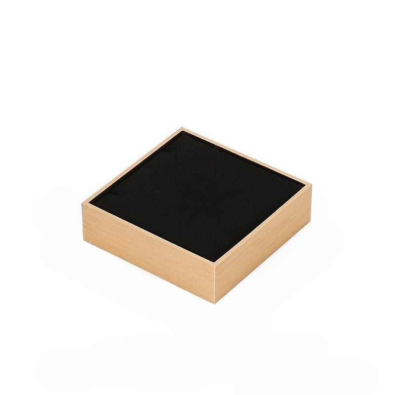 Black Microfiber Jewelry Display Stand