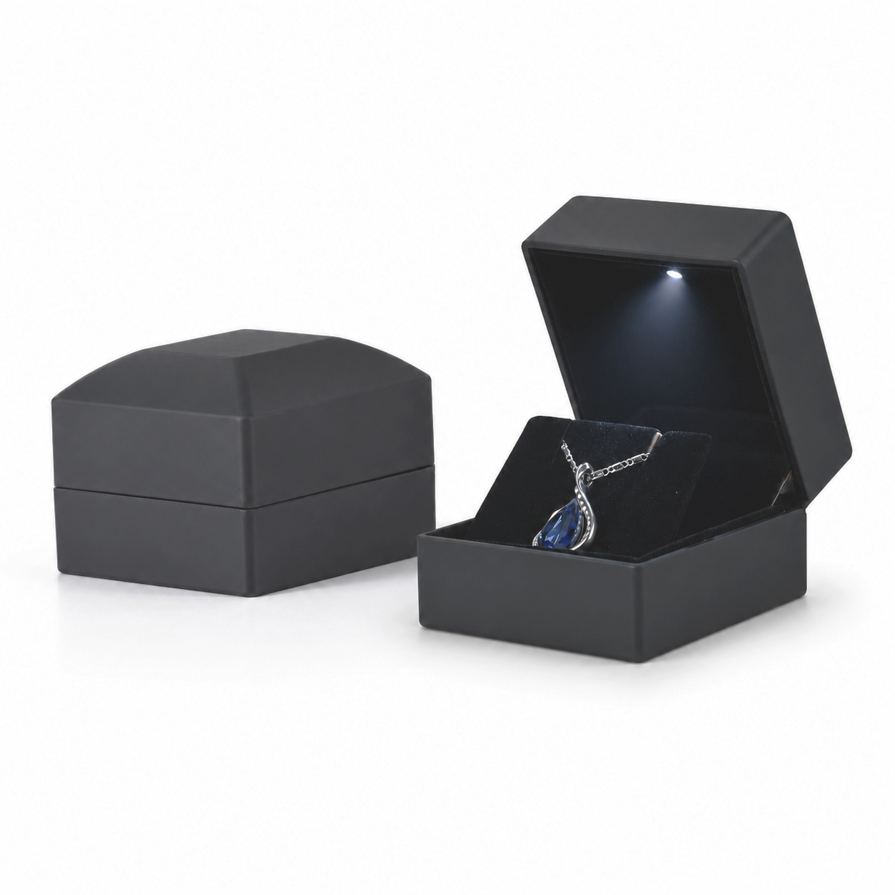 black earring open