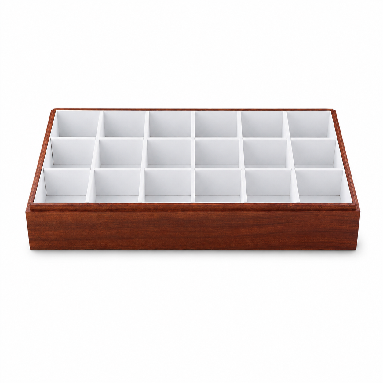 white wooden open