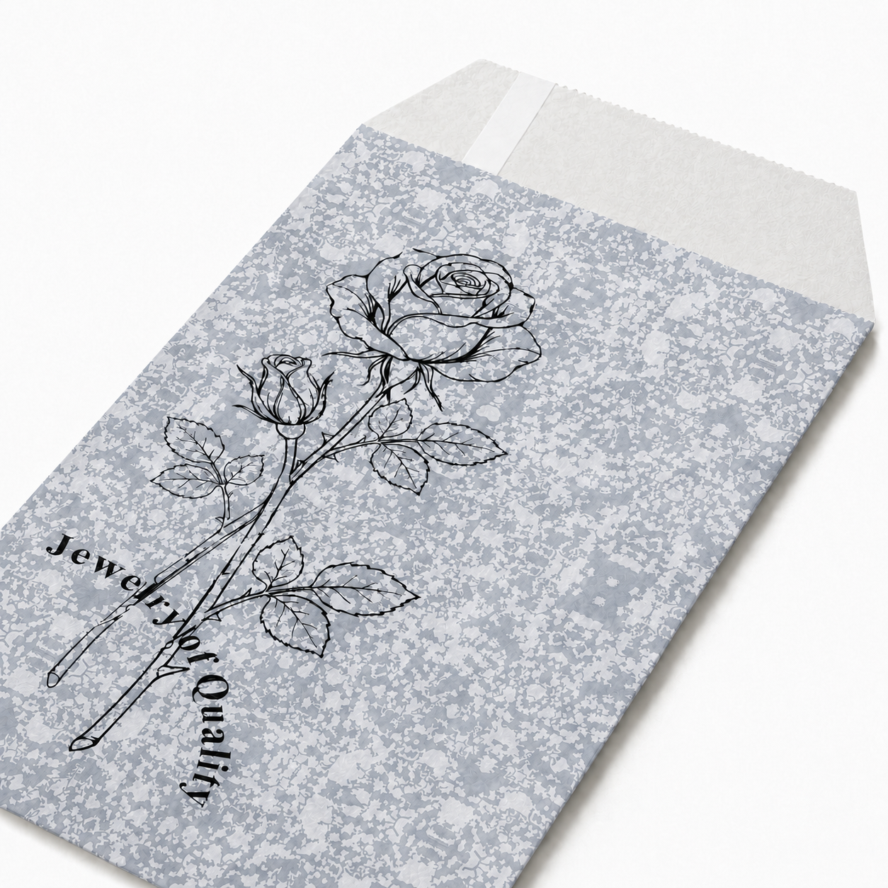 silver rose top