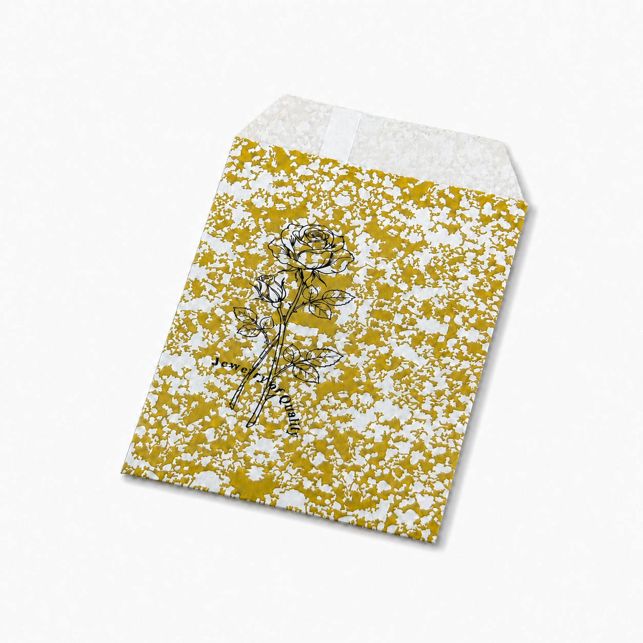 gold envelopes open