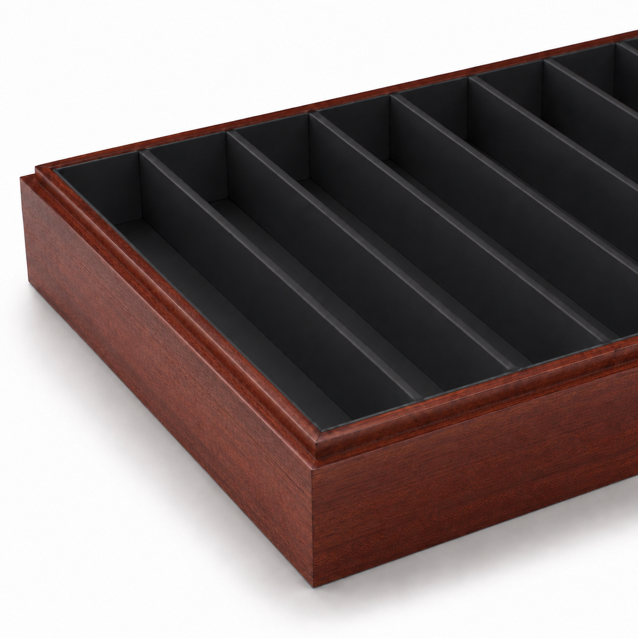 black wooden top