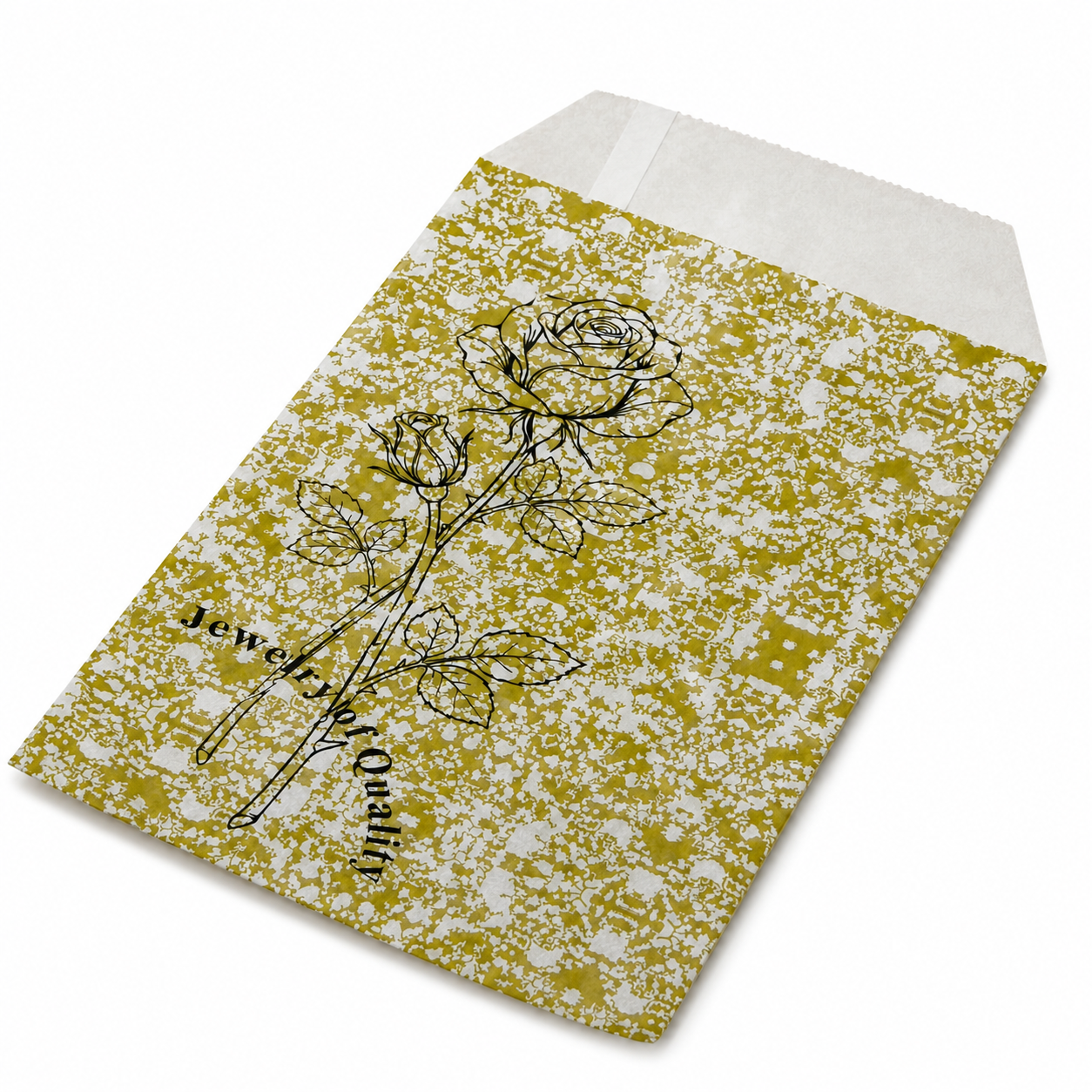 gold rose paper top