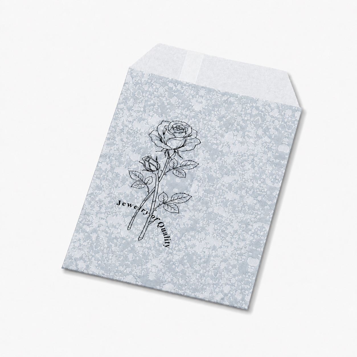 silver rose top