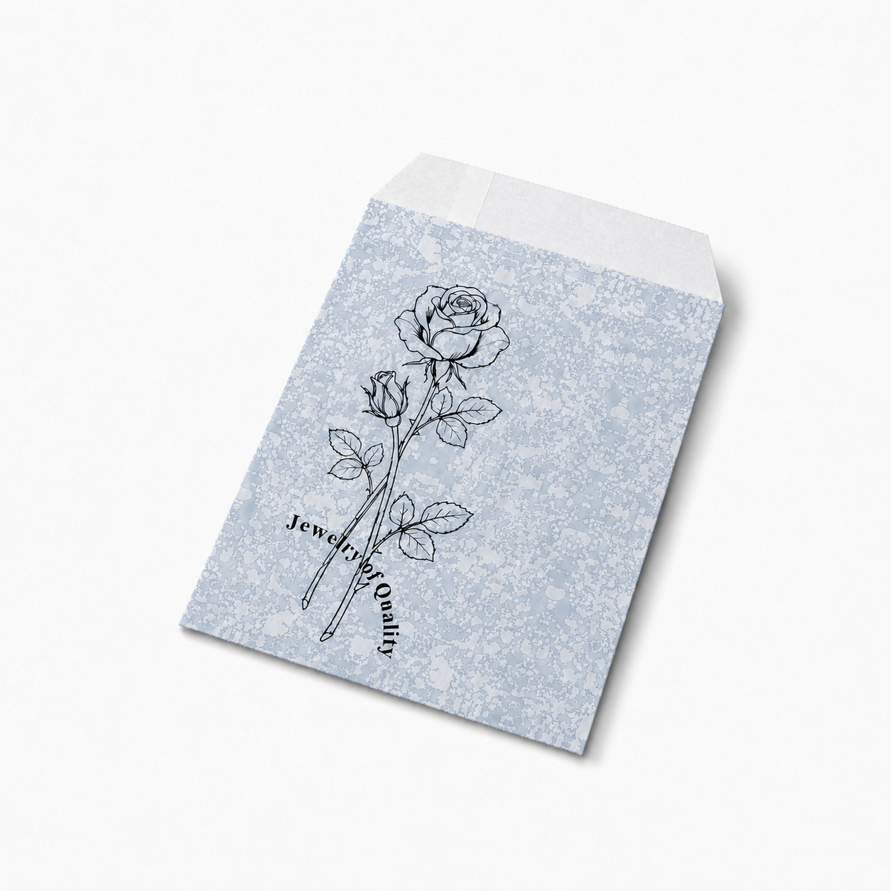 silver rose top