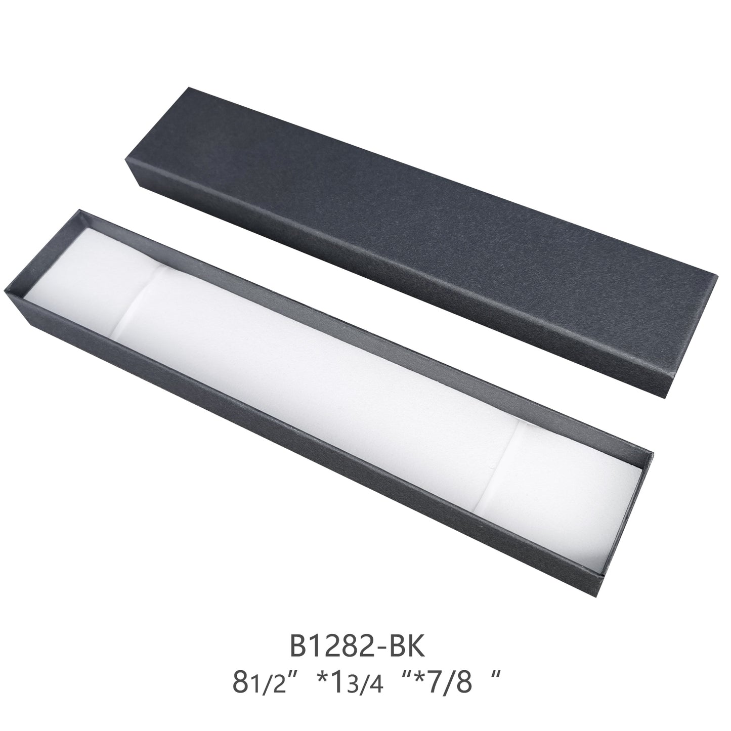 12Pcs Black Craft Fashion Bracelet Boxes