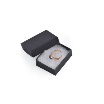 100PCS BX2711BK Black Cotton Filled Boxes, Size: 2 1/8"*1 5/8"*3/4"