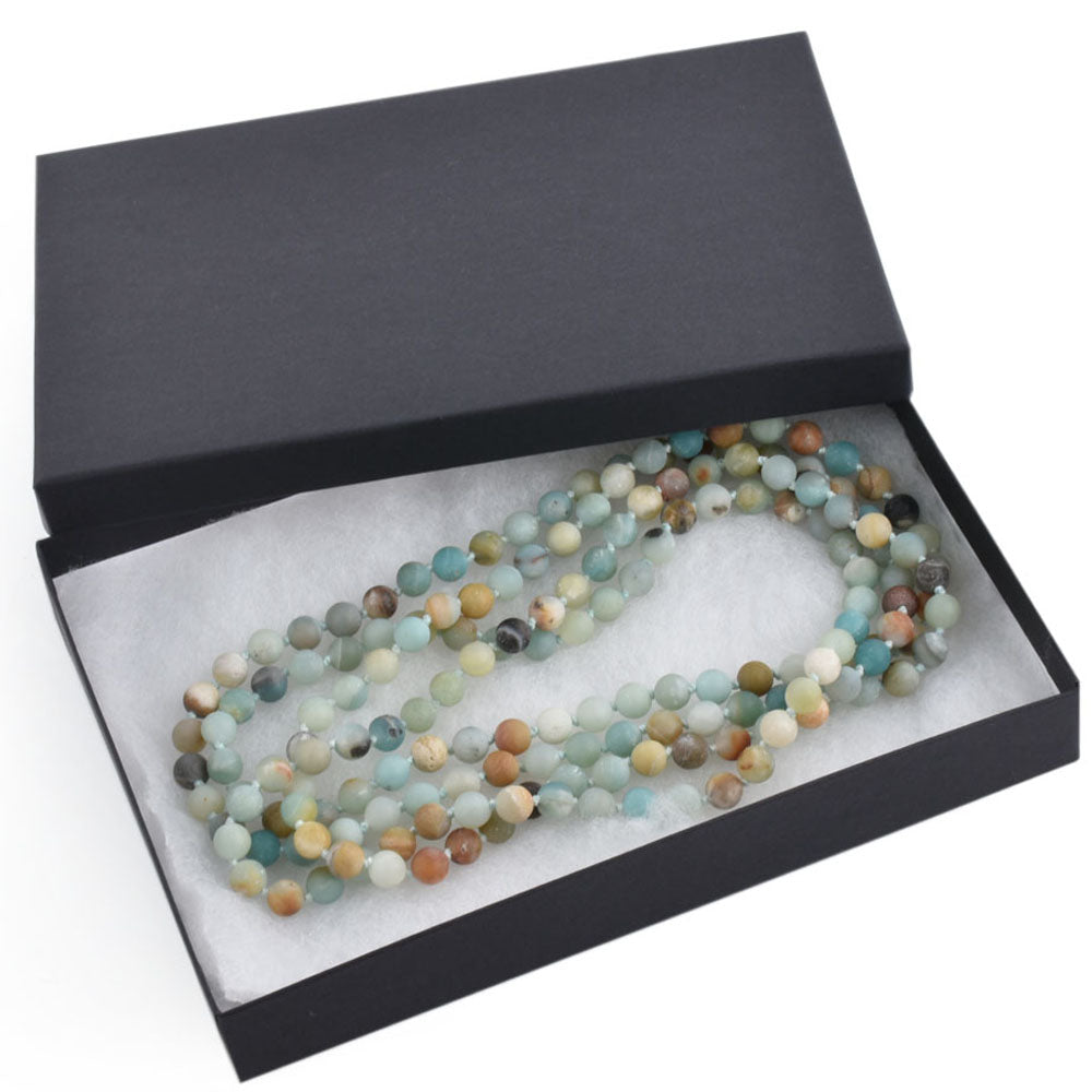 100PCS BX2785BK Black Cotton Filled Boxes, Size：8 1/8*5 5/8*1 3/8 inch