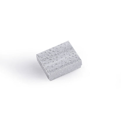 100PCS BX2811S Silver Cotton Filled Boxes, Size: 2 1/8"*1 5/8"*3/4"