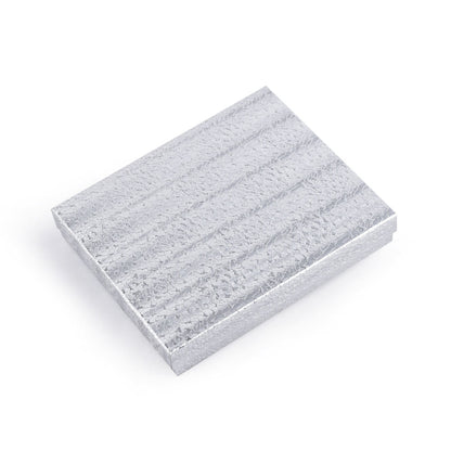 100PCS BX2865S Silver Cotton Filled Boxes, Size:7 1/8*5 1/8*1 1/8 inch