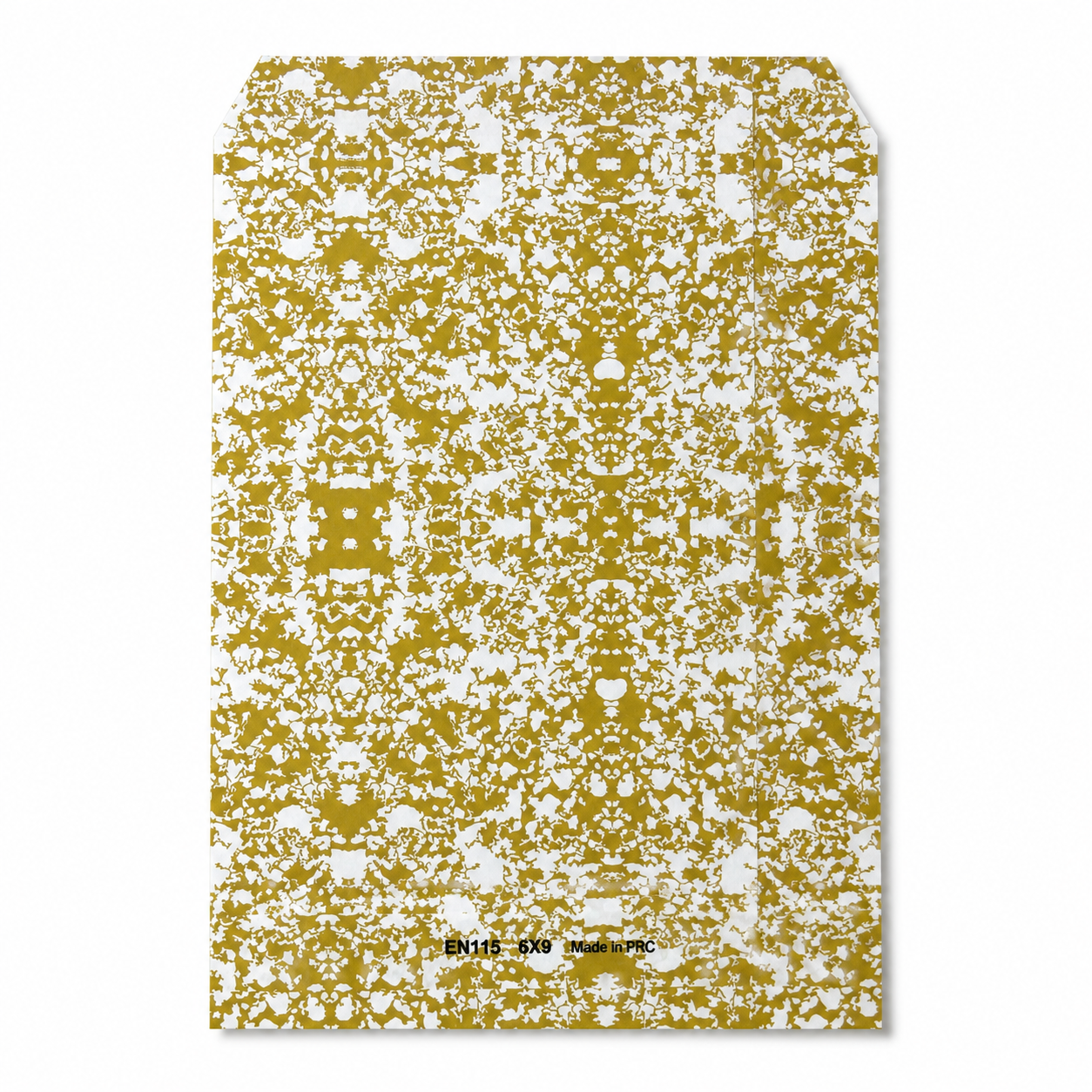 gold rose paper open