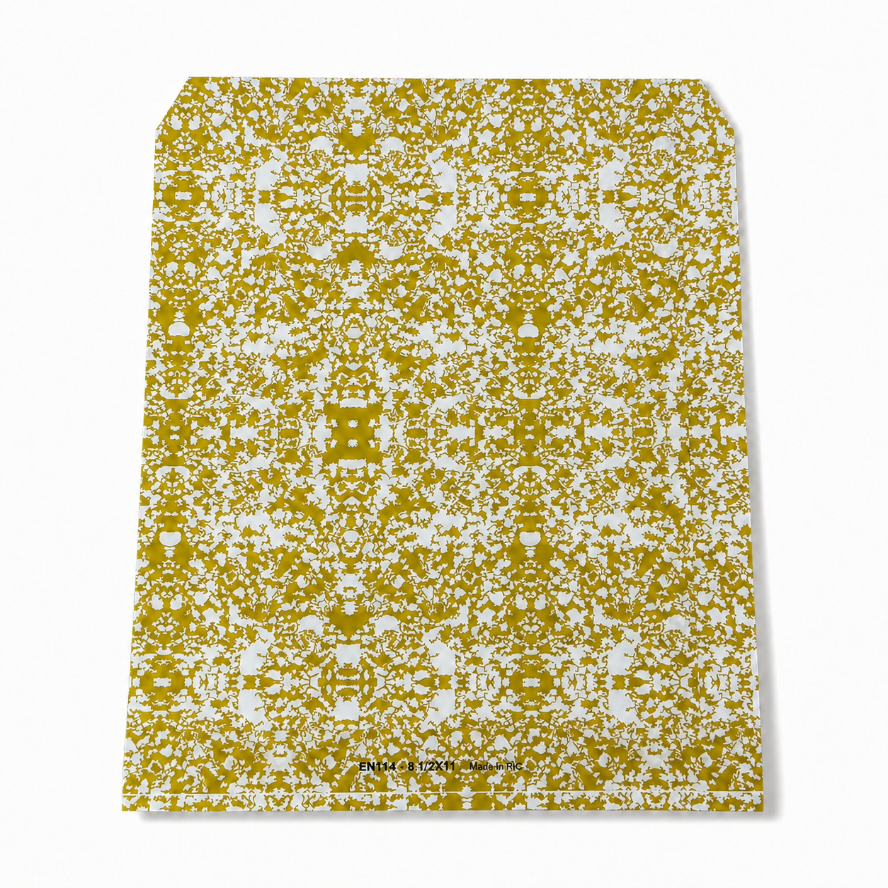 gold rose paper open