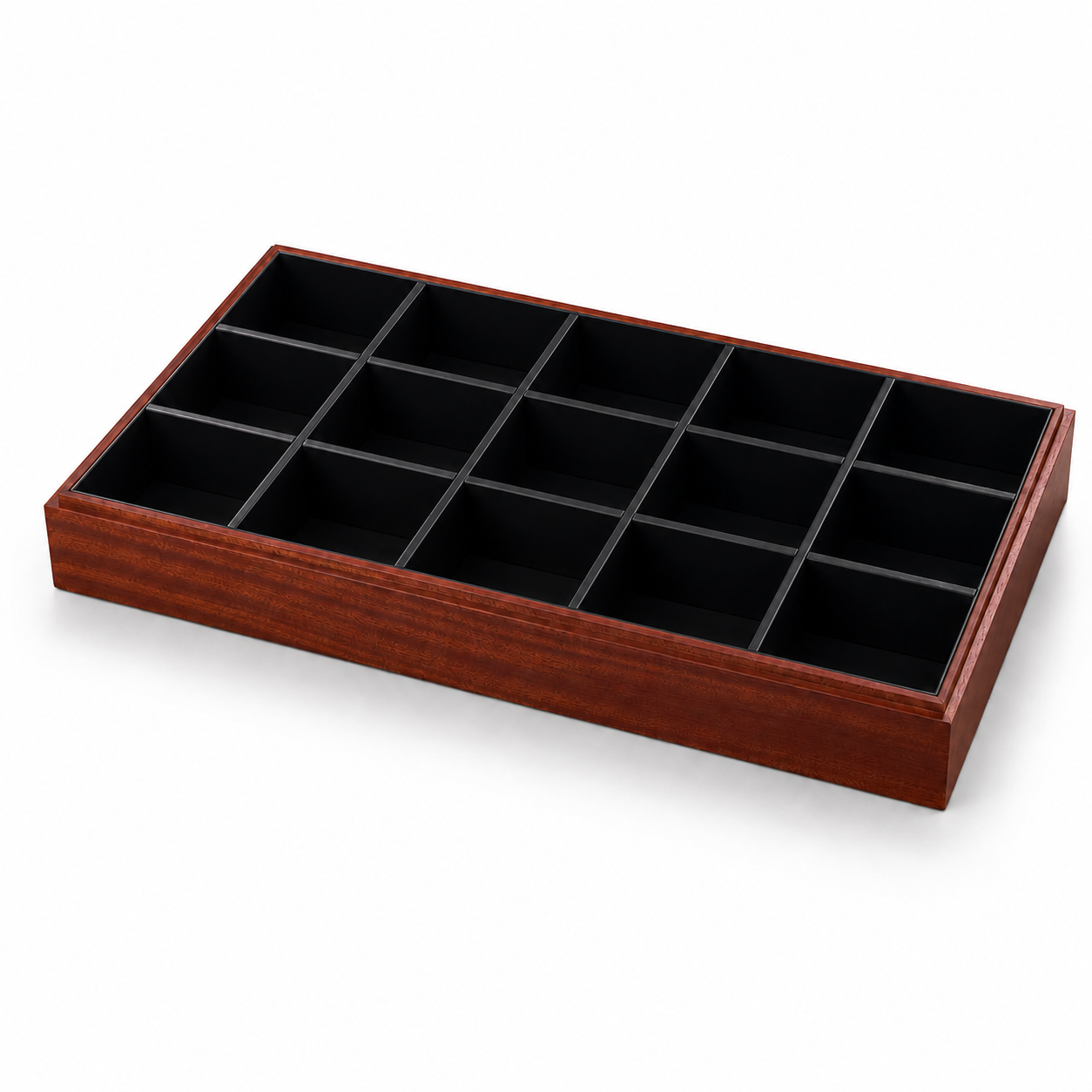 black wooden front