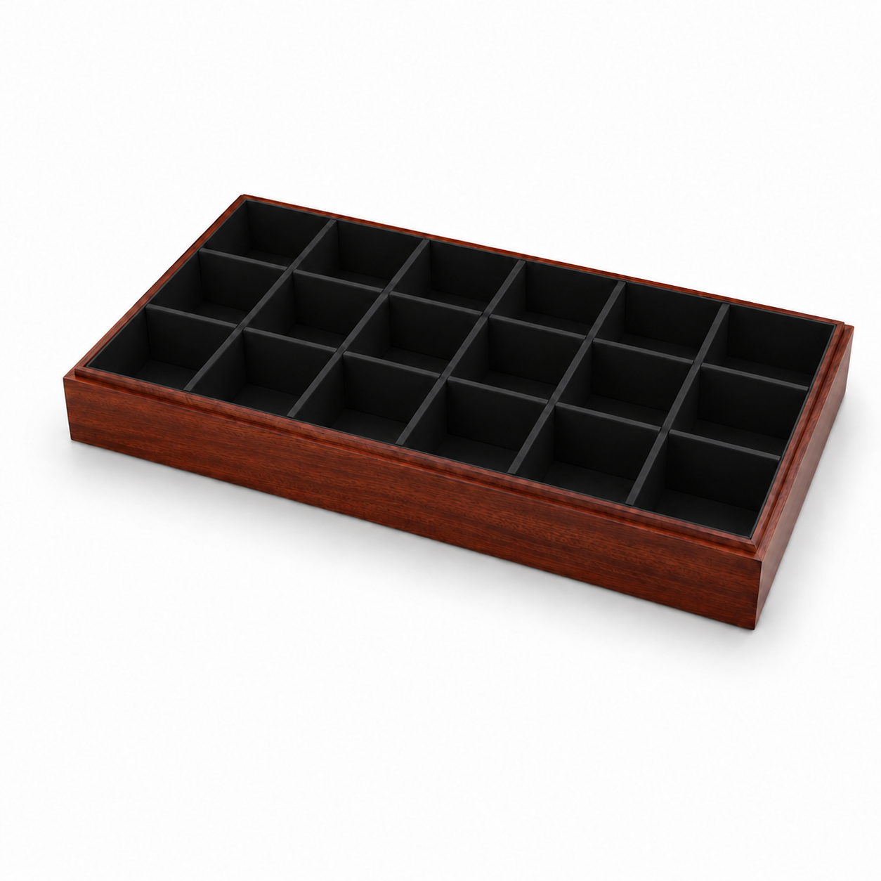 black wooden front