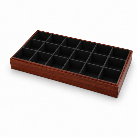 black wooden front