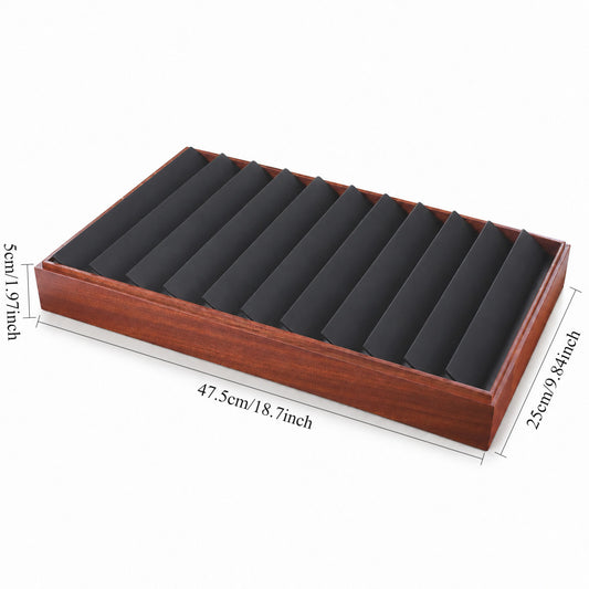 black wooden side