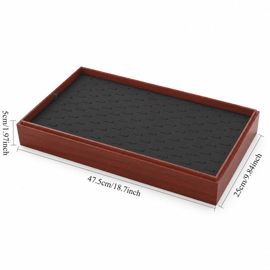 black wooden side