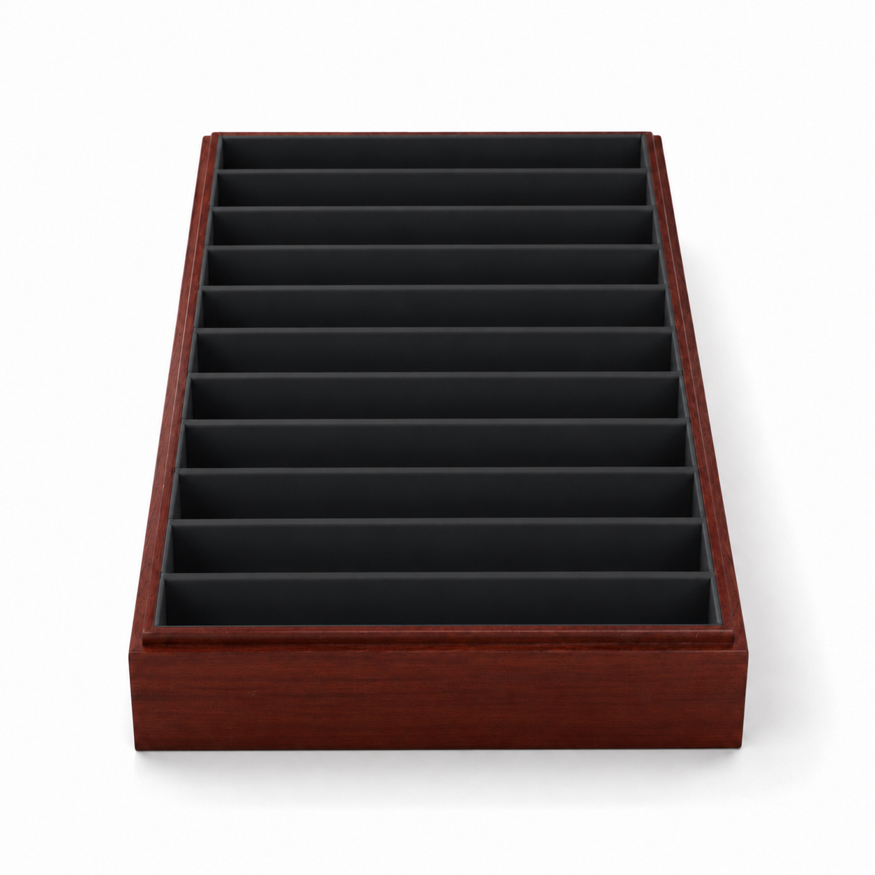 black wooden detail