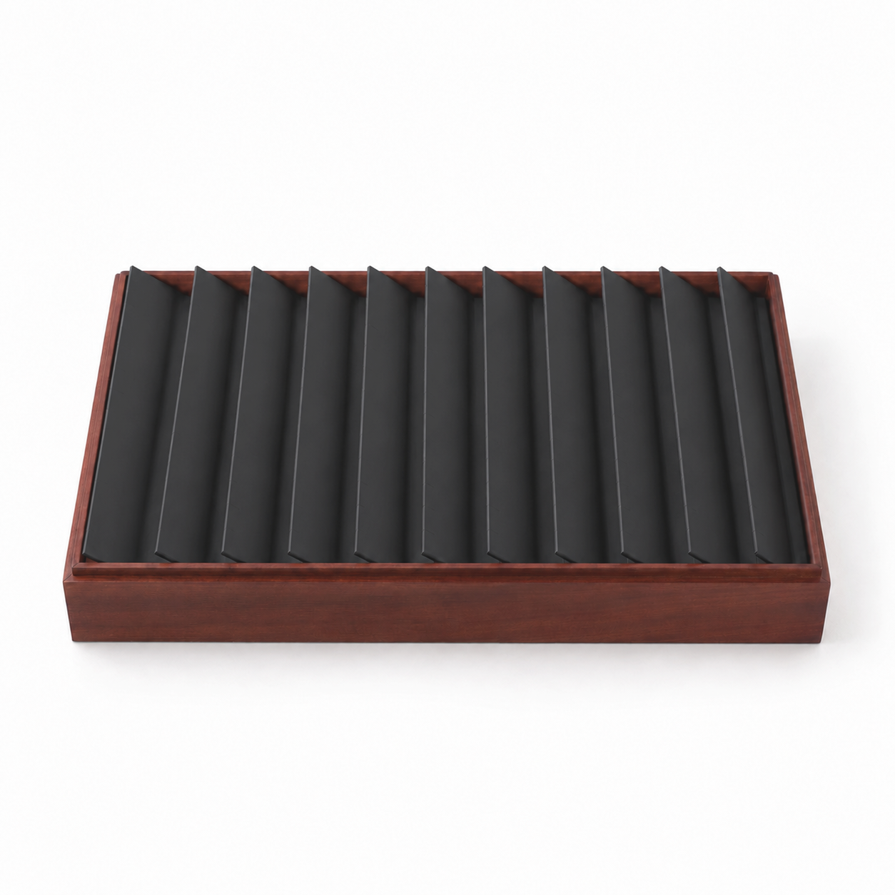 black wooden top