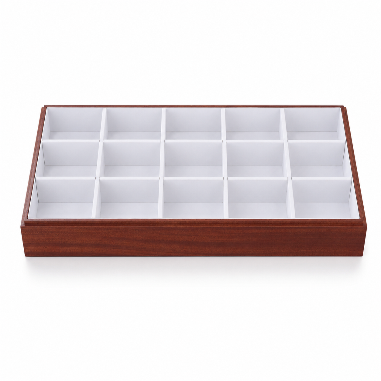 white wooden open