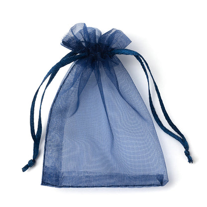 100PCS Popular-Selling Organza Gift Bags Small Mesh Bags Drawstring Gift Bags Gift Bags