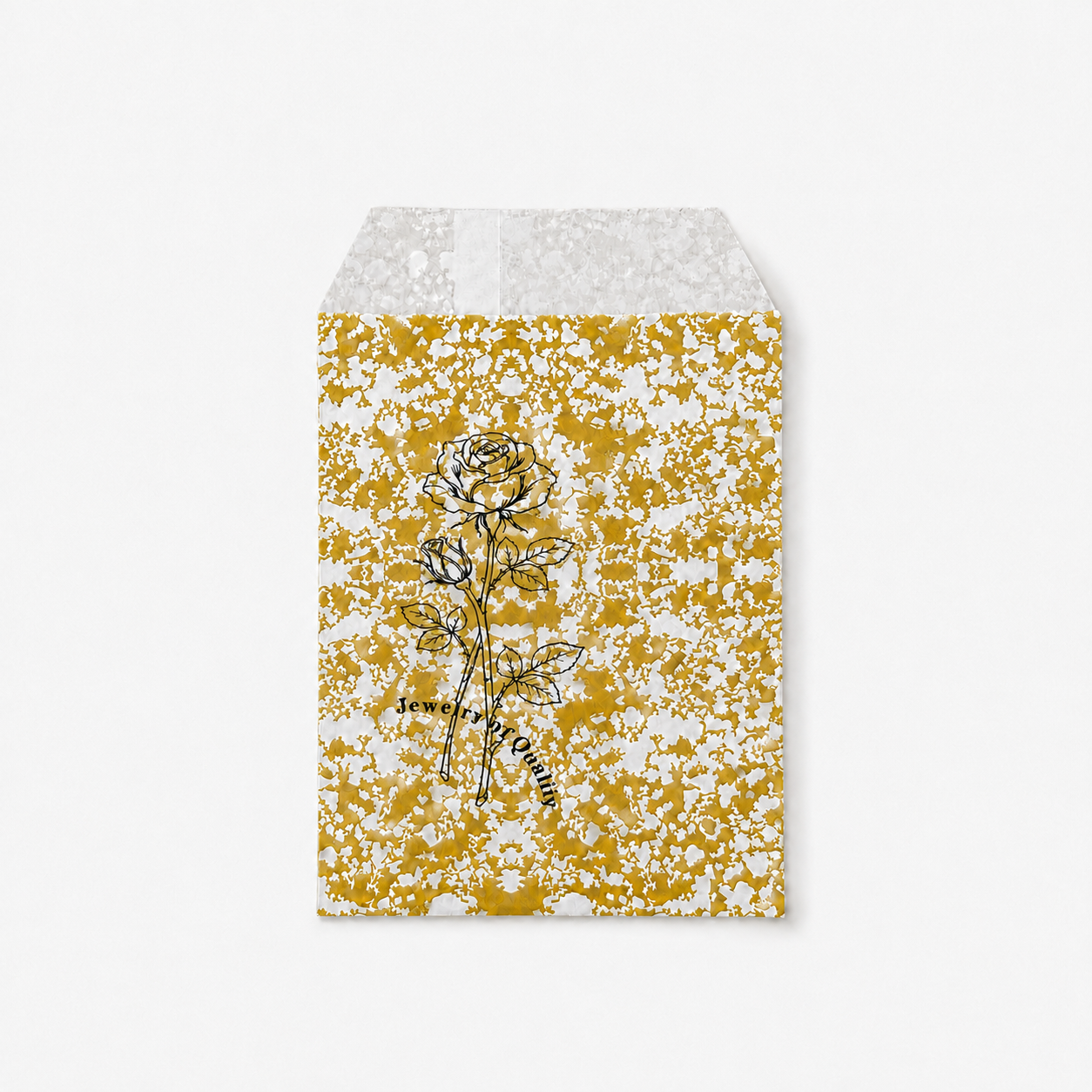 gold envelopes front