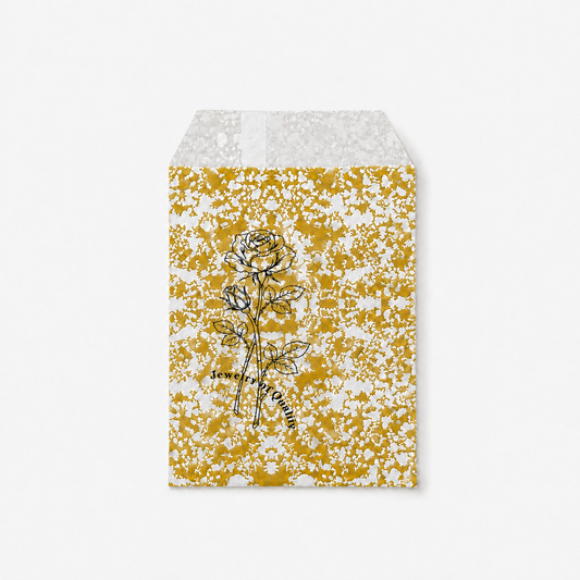 gold envelopes front