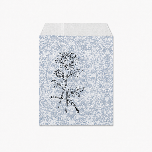 silver rose front