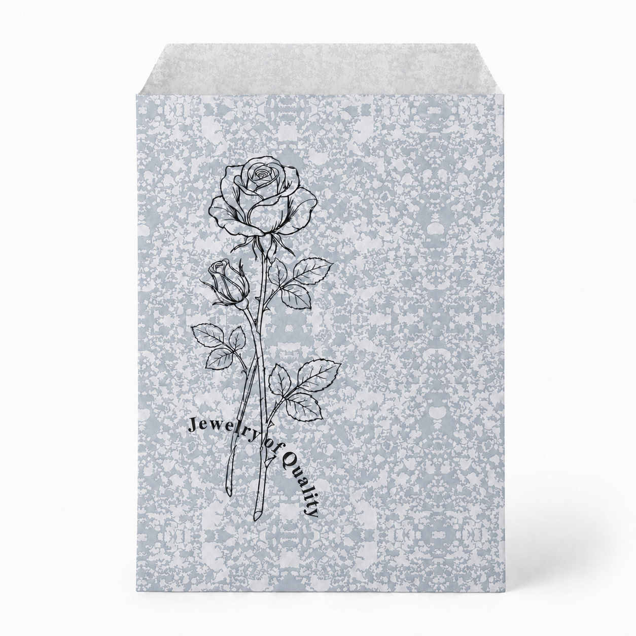 silver rose front