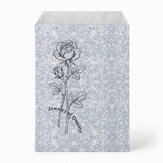 silver rose front