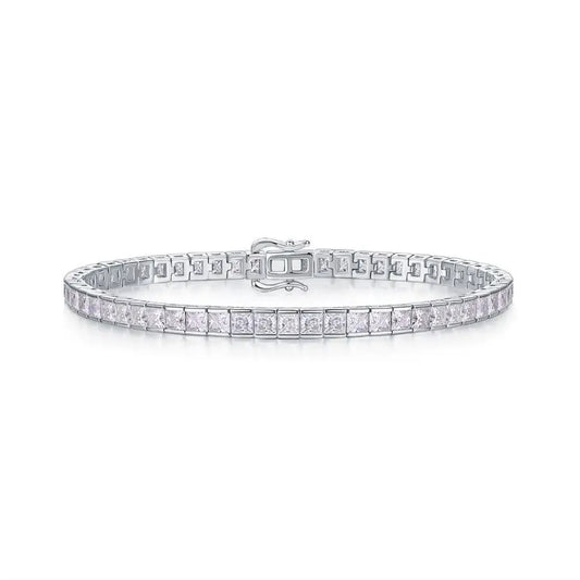 JEWELLER BUY D VVS original moissan ite tennis bracelets for women men lab diamond with gra wedding jewelry 925 silver bracelet
