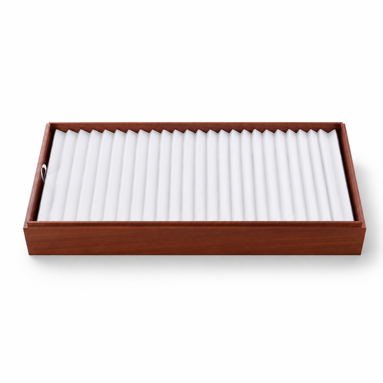 white wooden open