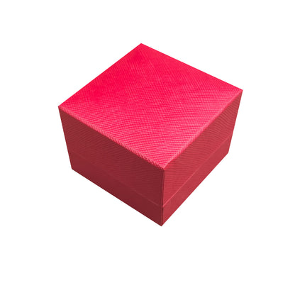 30Pcs Squar Red Ring Boxes With Clip