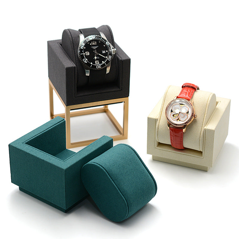 Custom Metal Watch Display Stands for Jewelry Showcases