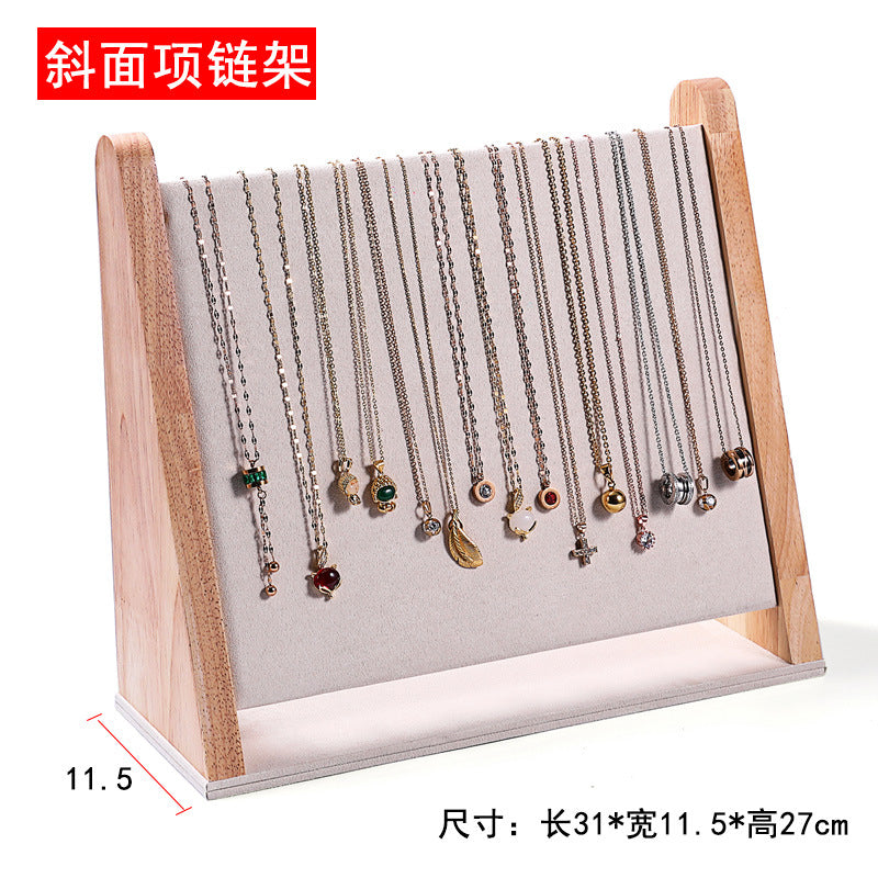 Jewelry display stand set display props ring necklace display stand neck jewelry model stall display set