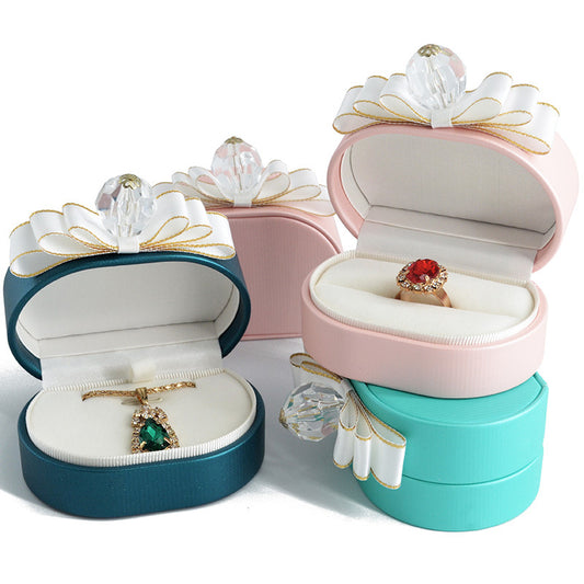 New PU Imitation Leather Jewelry Box