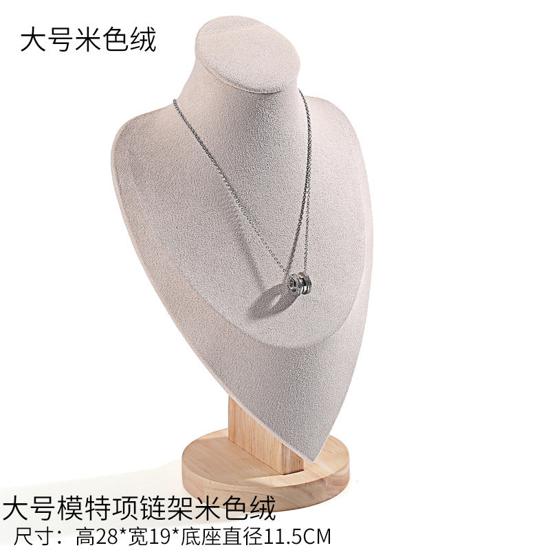 Jewelry display stand set display props ring necklace display stand neck jewelry model stall display set