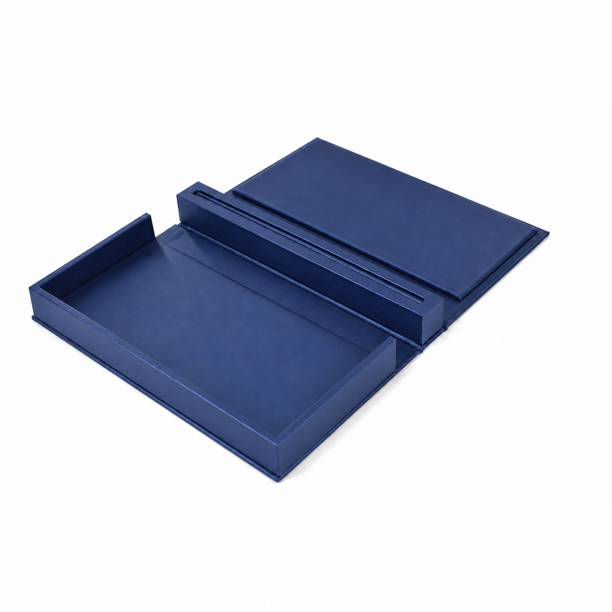 blue display front