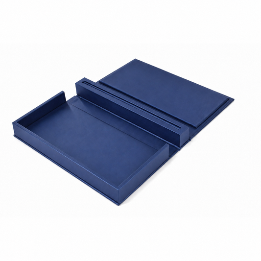 blue display front