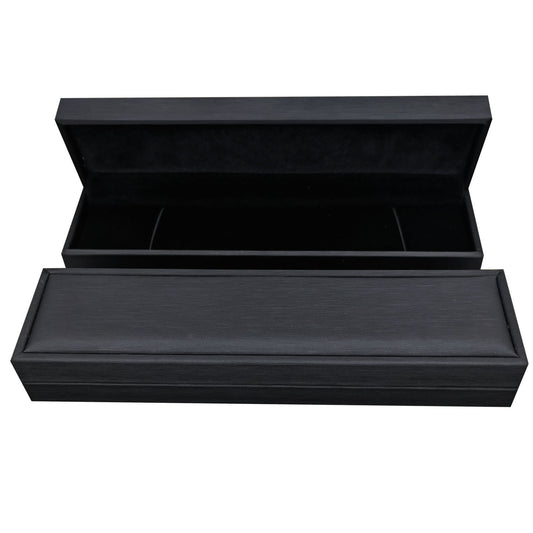 6PCS (P06BR-BK) Black PU Bracelet Boxes