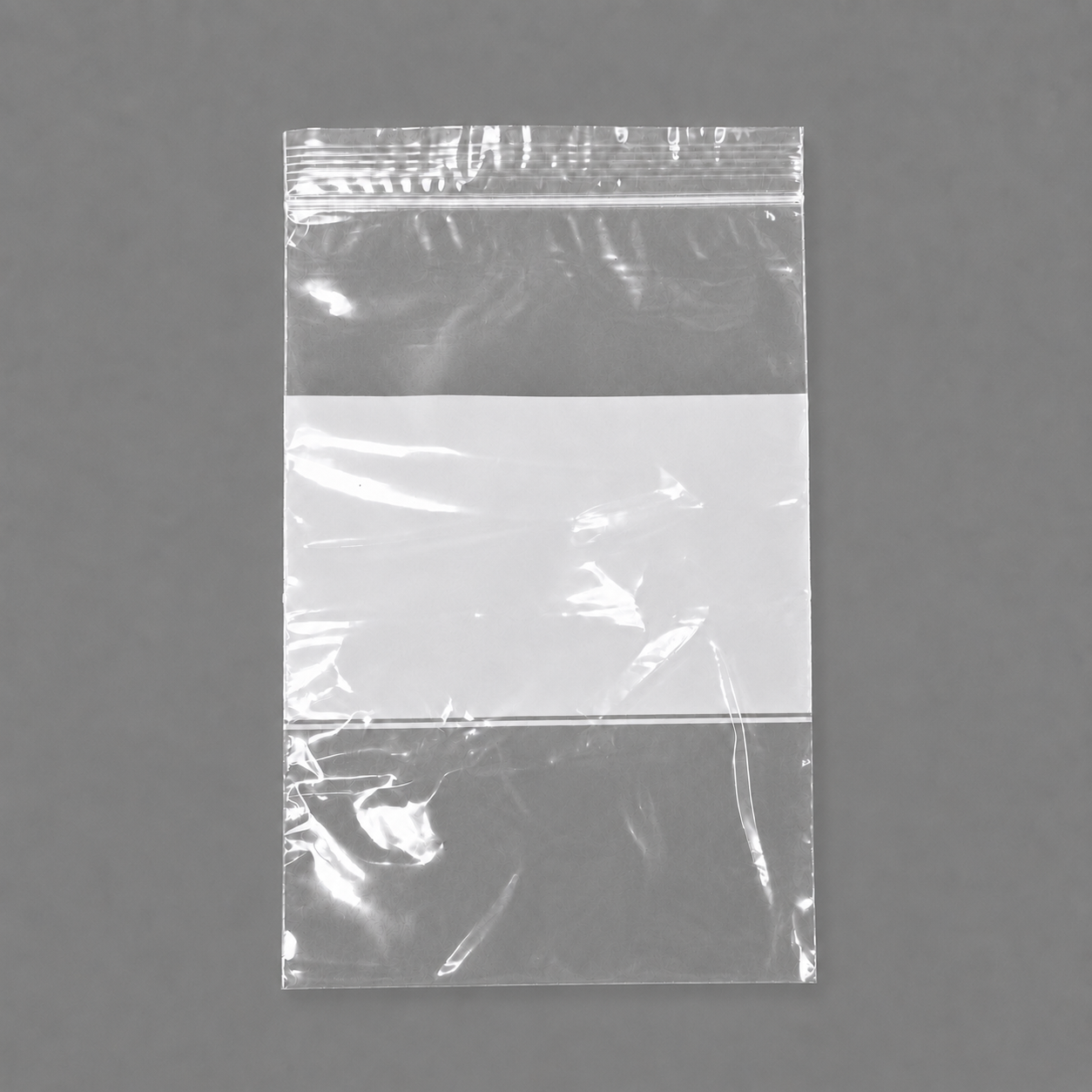 Plastic Zip Bags with White Block Price For 1000pcs ,4" x 6"