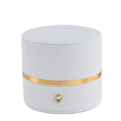 6PCS White Oval Luxury Jewelry Box