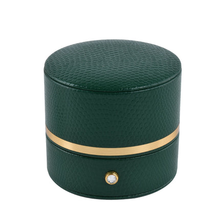 6PCS Green Oval Luxury Jewelry Box