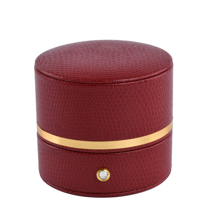 6PCS Red Oval Luxury Jewelry Box